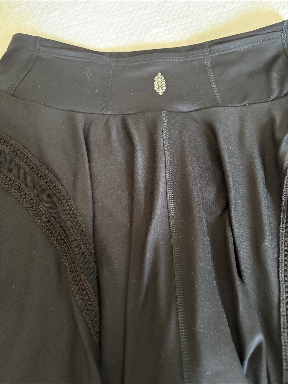 Free People black skort - Picture 4 of 6